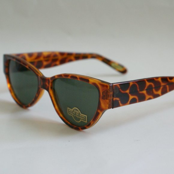 NWT TruVintage Classic retro lady\'s fashion tortoise G-15 glass lens sunglasses main image 4